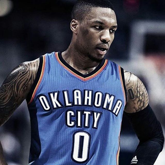 What if? Dame Dollar$$$ to OKC?
• • • • •
#Sports #Basket #Ball #Basketball #Dunk #Shot #Shoot #Clutch #Gamewinner #MVP #Westbrook #KD #Harden #LeBron #Curry #Winner #OKC #Thunder #Nike #Adidas #Jordan - denzstudio.ca (@okcthunderofficial_fanpage)