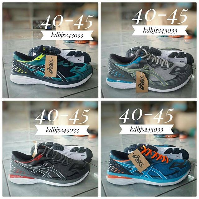 ASICS GEL 
Pilihan warna (geser➡➡➡)
Import
Premium Quality
Size 40-45
=========================
Format pemesanan⬇⬇⬇
Kode/poto produk
Nama pemesan
Size
Alamat
Jumlah pesan
No.hp
Kirim ke cp kami
Line : mas_patih (pakai @)
WA : 0812-8856-5484
BBM : 5af9c846
.
.
.
.
.
.
.
.
#l4ls #followforfollow #followforlikes #follow4followback #follow4follow #picsoftheday #photooftheday #ootd #traveler #cosplay #asianboy #muscle #boy #travelling #onlineshop #traveler #sunrise #likeforlike #likeforfollow #sepatu #sepatumurah #adidas #nike #newbalance #sepatusport #sepatucowok - Fahmi_Olshop (@sepatu_premium_hrg_murah)