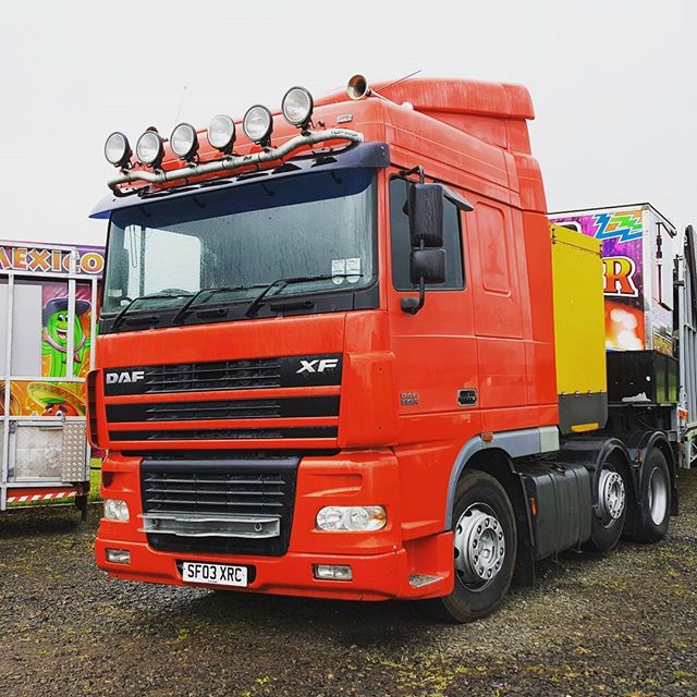 #GHCodona #DAF #xf #forth #showmenstrucks #TravellingFunfair #funfair #fairground #scotland - T I F F A N Y ❤ (@funfairsaroundscotland)