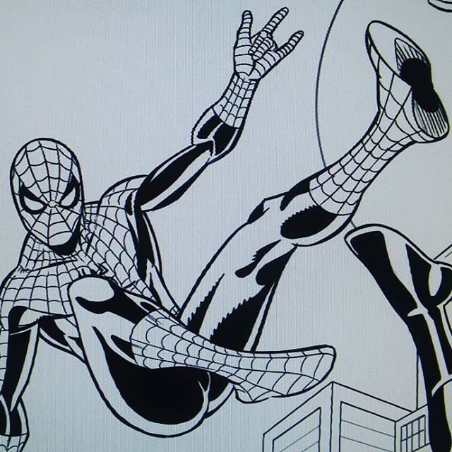 Webhead WIP #blackcat #spiderman #webhead #spidey #peterparker #photoshop #ink #drawing  #comics #ilustration #marvel #fanart  #digitalcomic #digitalilustration #comix #superhero #drawings #comicbooks #cartoon  #digitalart #digitalpainting #comix #pencil #sketch #art  #draw #artsy #sketchbook #cartoon #mcg_spiderman #spidermanart - Vincenzo Tretola (@alek_artwork)